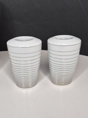 Sasaki Echo Salt and Pepper Shakers Set NWT